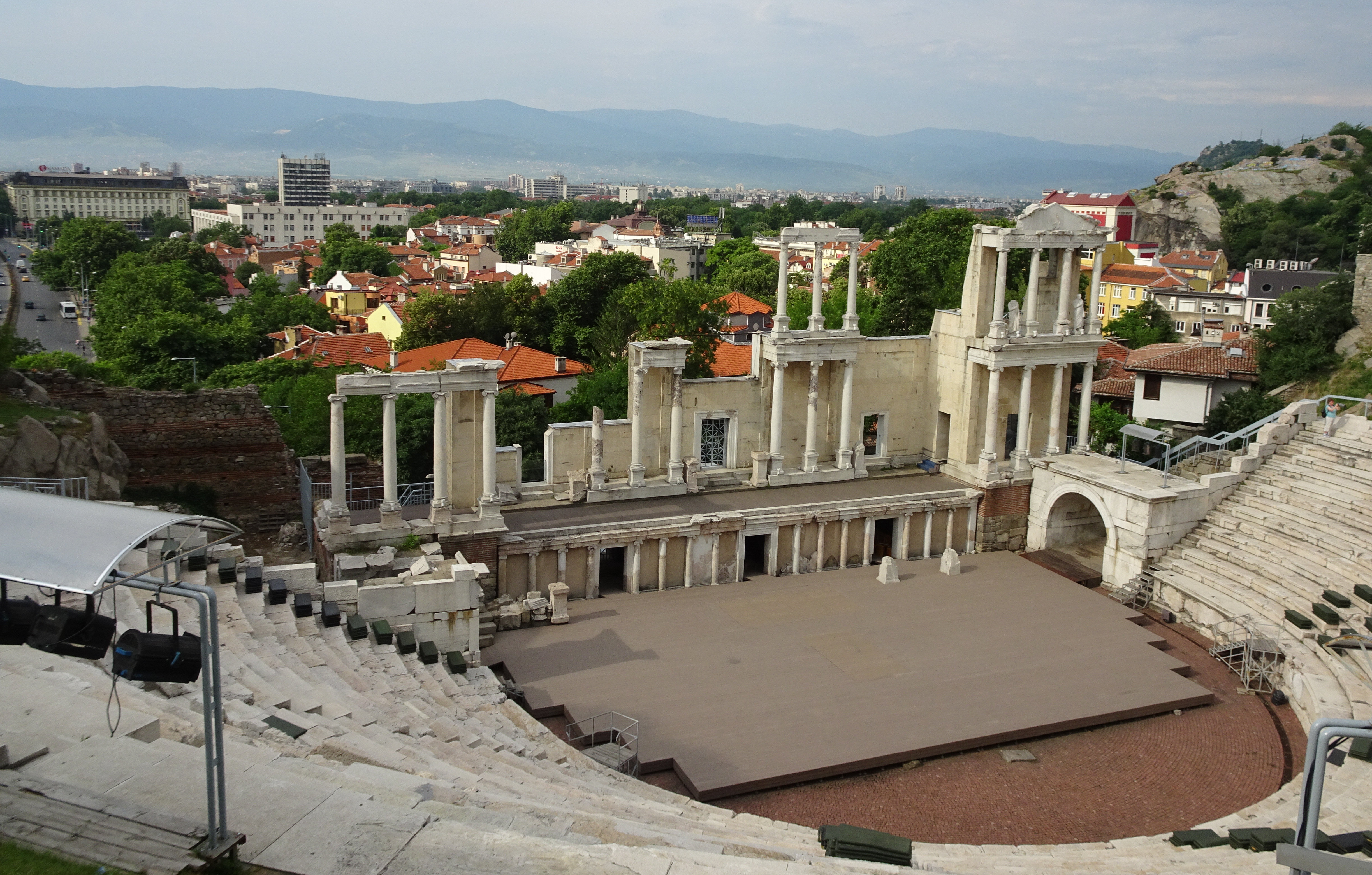 Plovdivローマ劇場