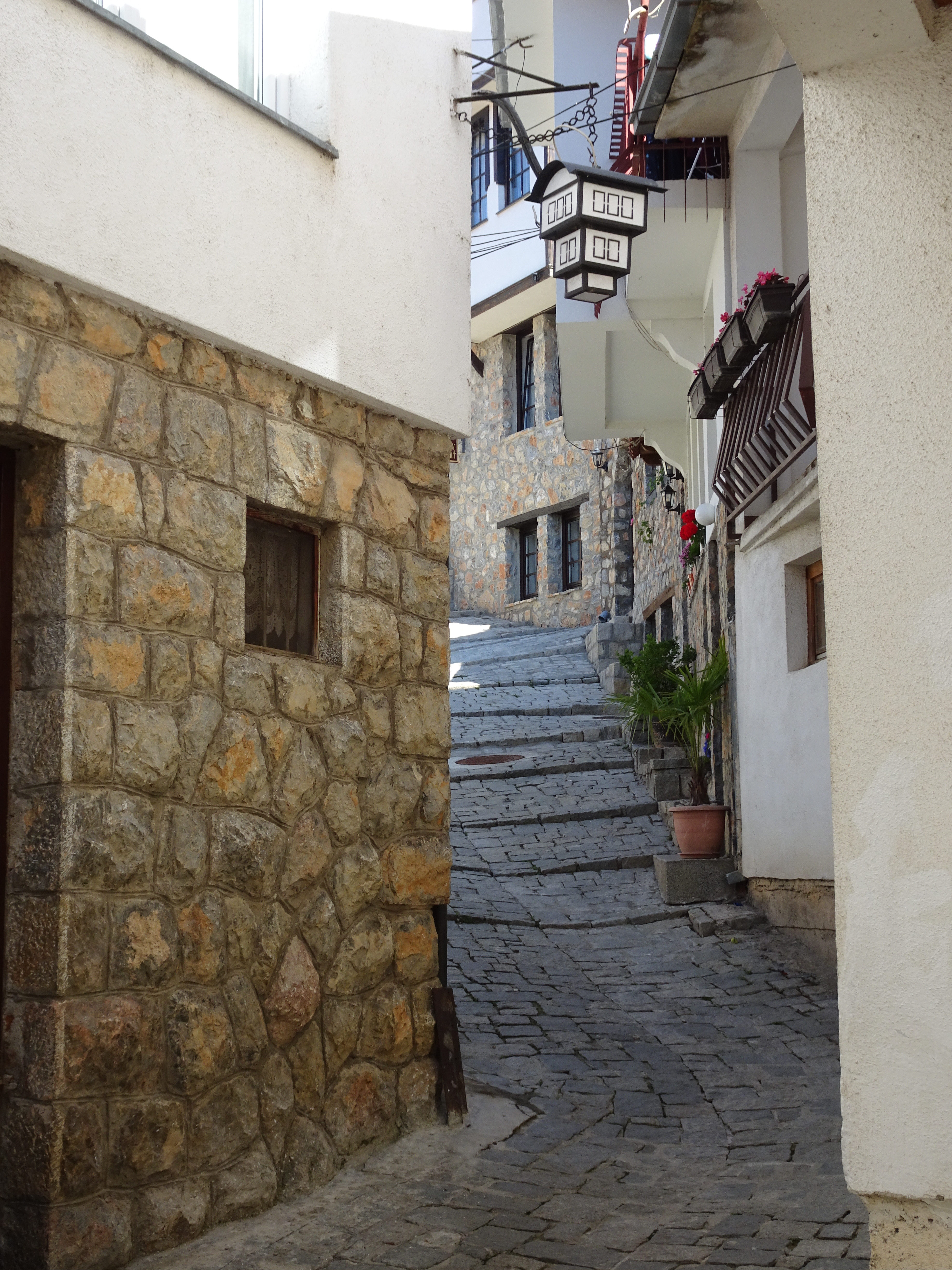 Ohrid旧市街坂道